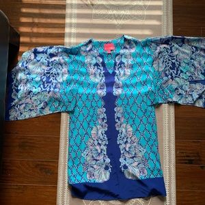 Silk Caftan Lily Pulitzer dress